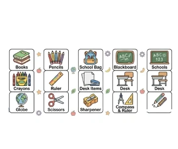 Classroom activity worksheets for preschool and kindergarten learners