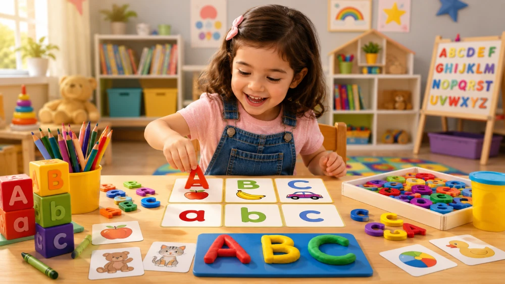 Best alphabet activities for preschoolers with fun letter learning games
