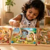 VedaPlay Wooden Magnetic Maze Toys